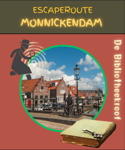 Afbeelding van Escaperoute MONNICKENDAM 'De Bibliotheekroof'