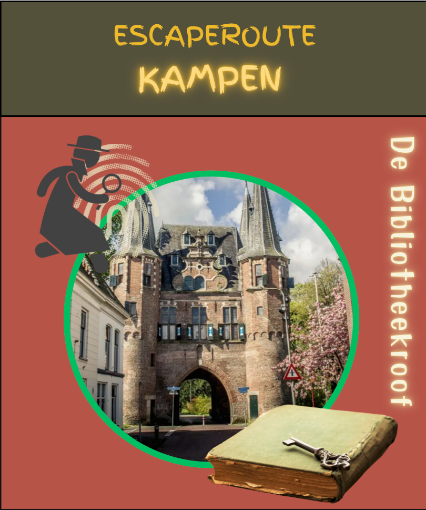 Afbeelding van Escaperoute KAMPEN 'De Bibliotheekroof'