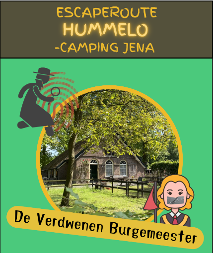 Afbeelding van Escaperoute HUMMELO-CAMPING JENA 'De Verdwenen Burgemeester'